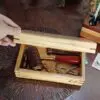 caixas-madeira-artesão-couro