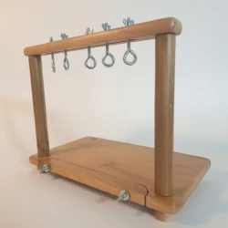Bastidor para Encadernação Manual em Madeira - Tear de Costura Artesanal Liles Designer