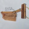 Suporte para bastidor dobravel com gravação nome